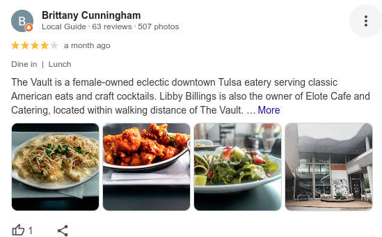 The Vault Restaurant Tulsa Reviews